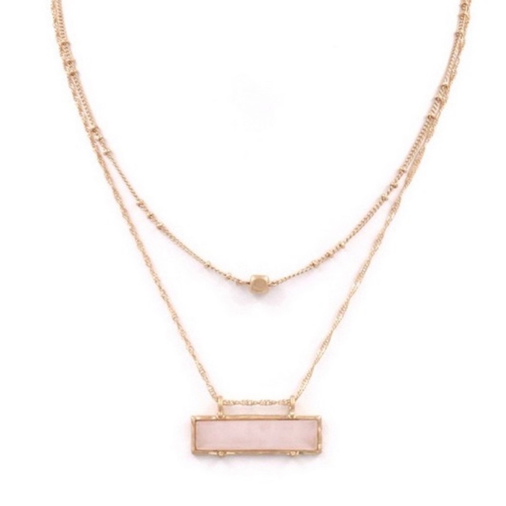 Real Crystal Layered Necklaces - Picture 4 of 6